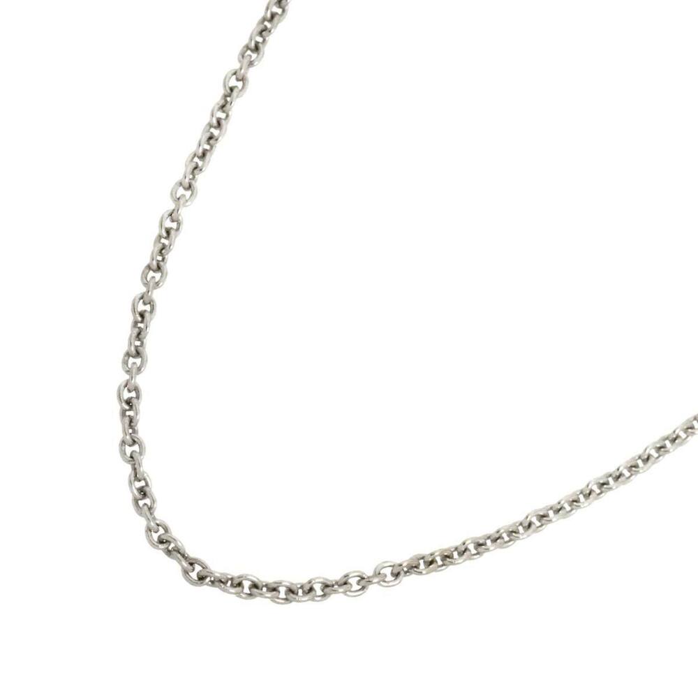 Bulgari BVLGARI Chain Necklace 40cm 18K WG White Gold 750